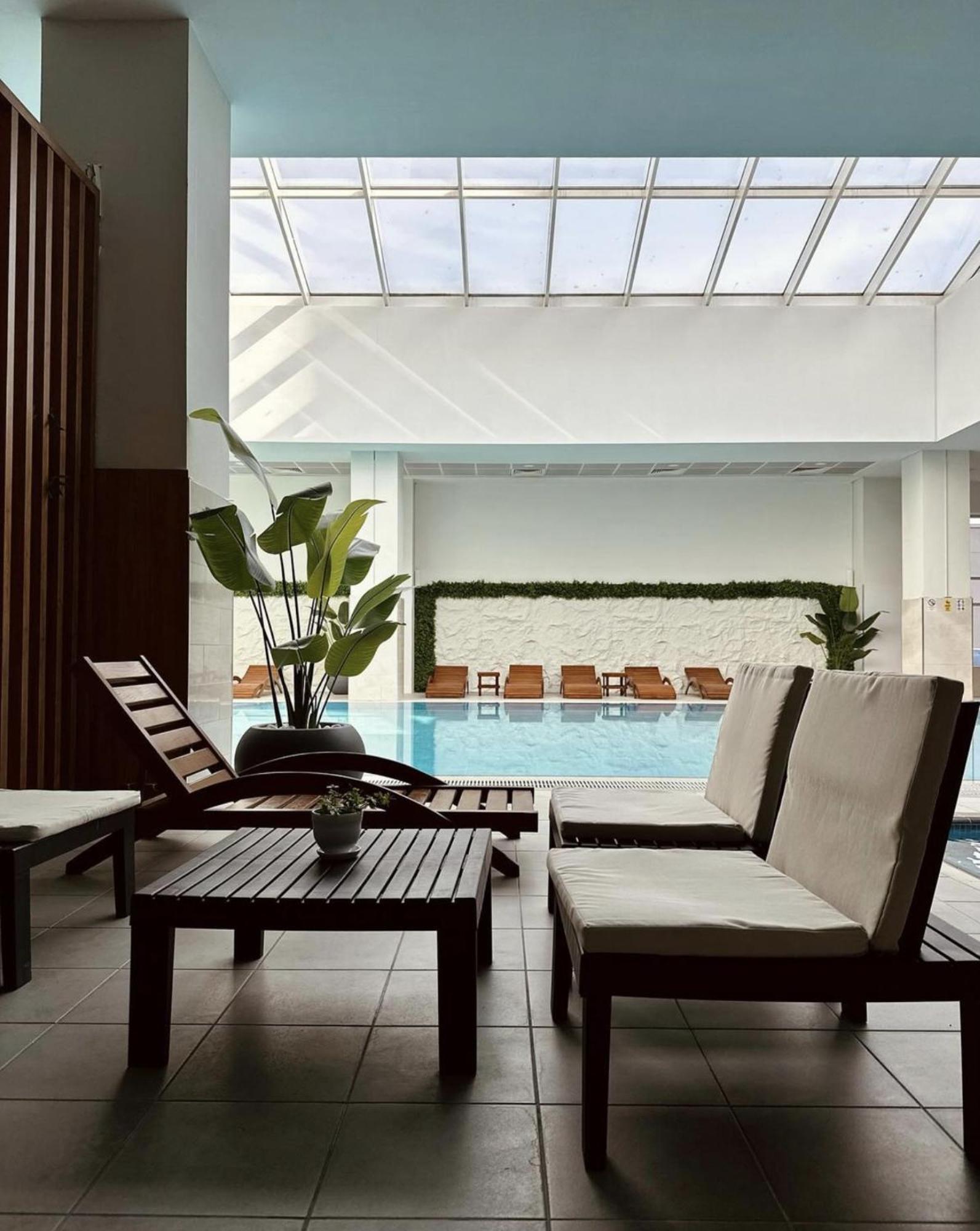 Luxury Condo On 18Th Floor With Pool, Fitness, Parking Included. Skopje Extérieur photo